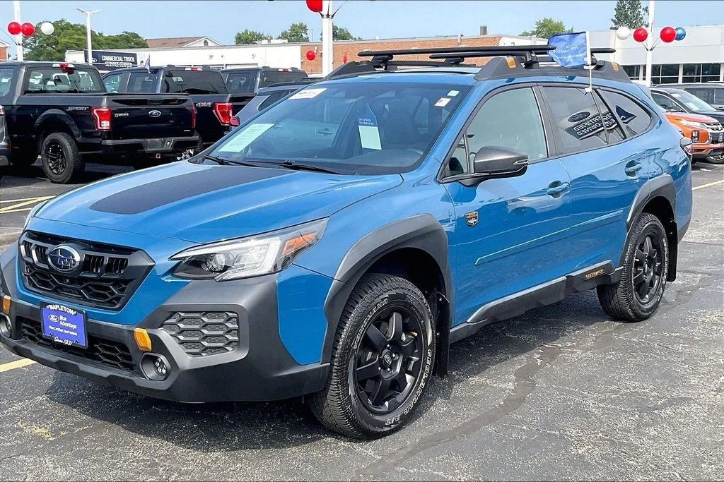 Used 2024 Blue Subaru Wilderness image 11