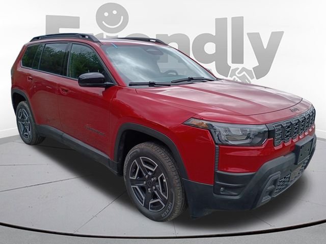 New 2026 Red Hot Pearl-Coat Exterior Paint Jeep Limited image 3