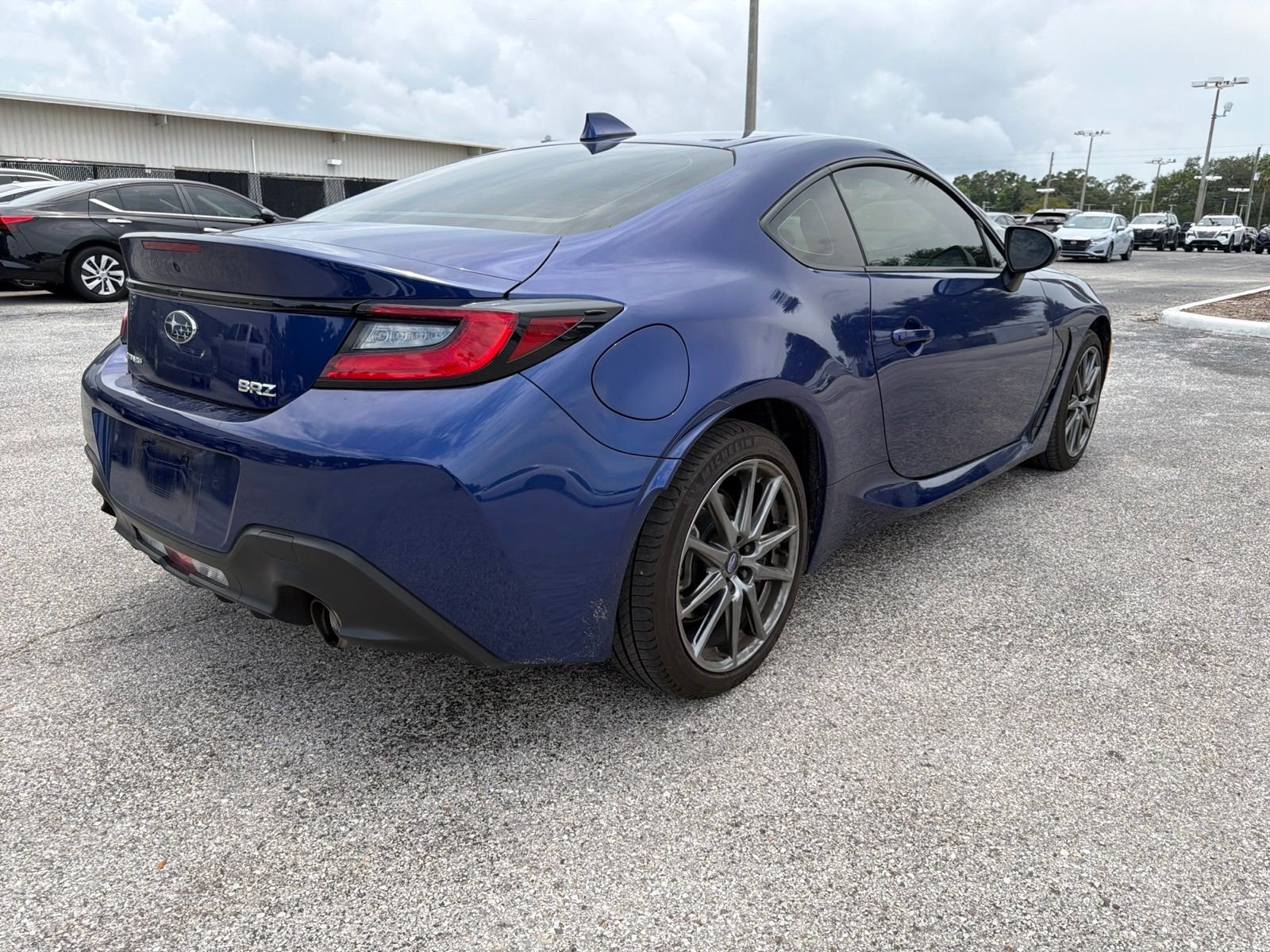 Used 2024 Blue Subaru Premium image 4