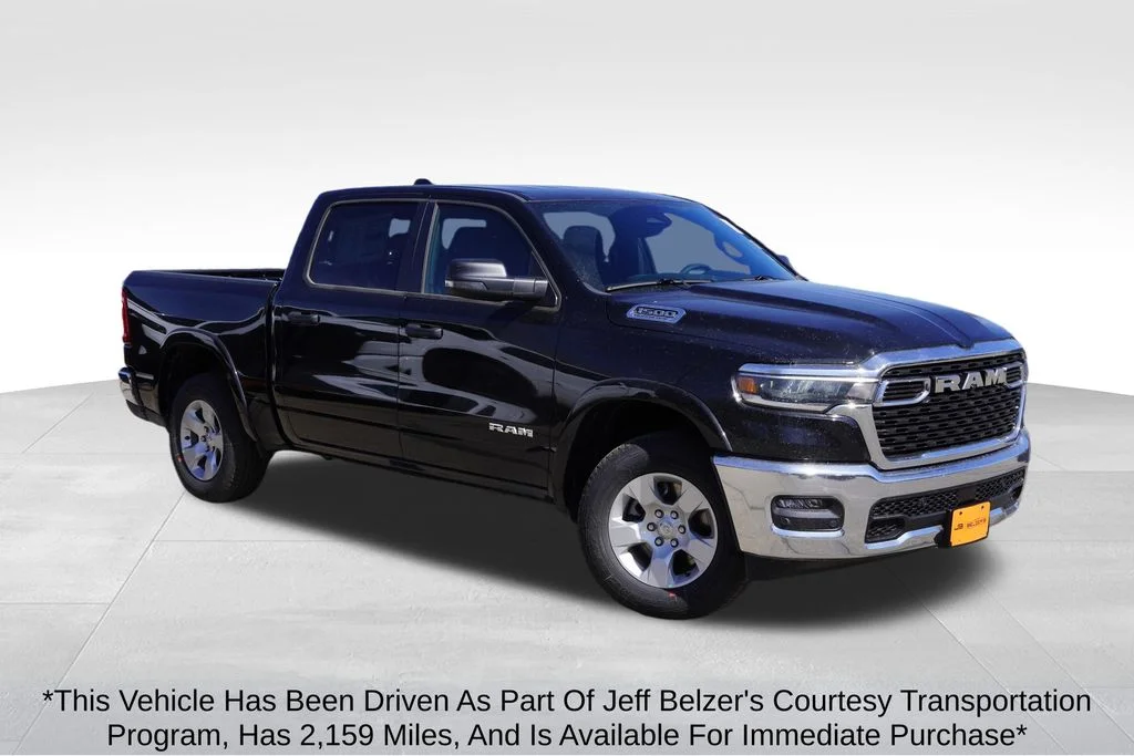 New 2026 Diamond Black Crystal Pearlcoat Ram Big Horn image 1