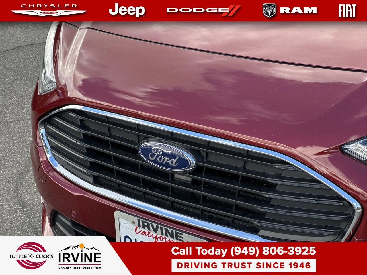 Used 2019 Kapoor Red Metallic Ford Titanium image 17