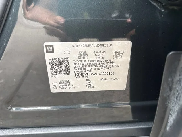Used 2019 Graphite Metallic Chevrolet LT Leather image 17
