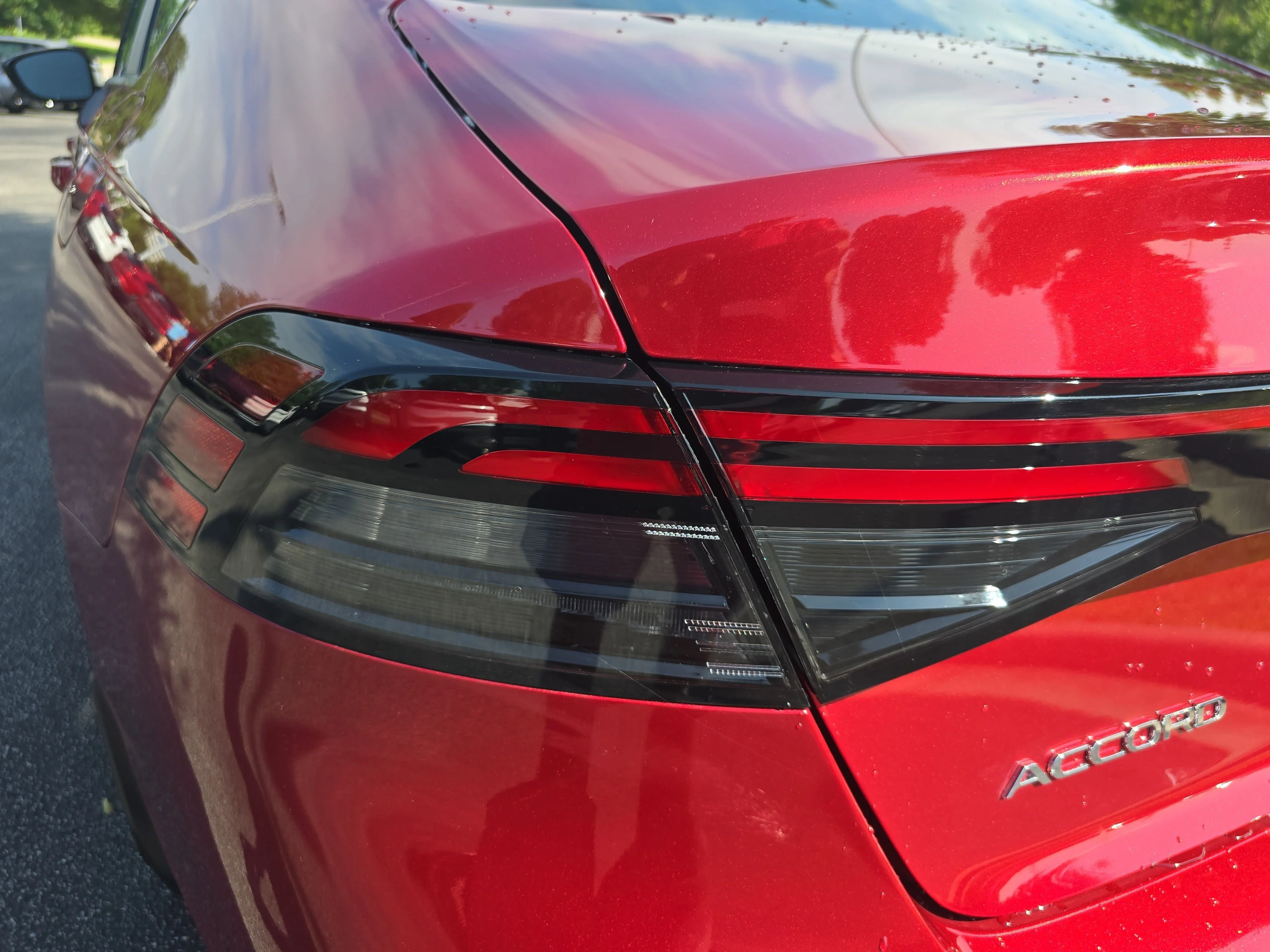 New 2026 Radiant Red Metallic Honda LX image 32