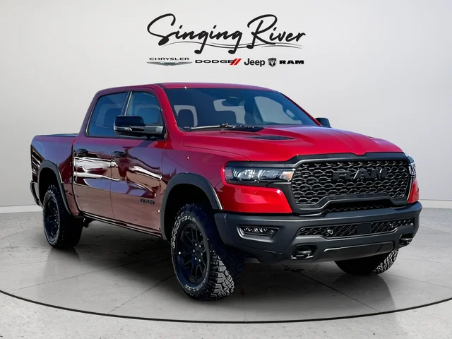 New 2026 Molten Red Pearl-Coat Exterior Paint RAM Rebel image 1