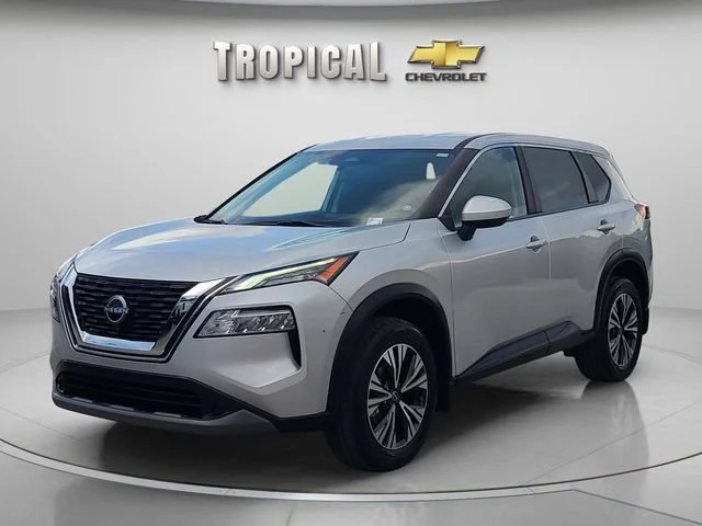 Used 2023 Silver Nissan SV image 1