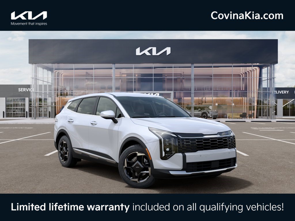 New 2026 Glacial White Pearl Kia EX image 1