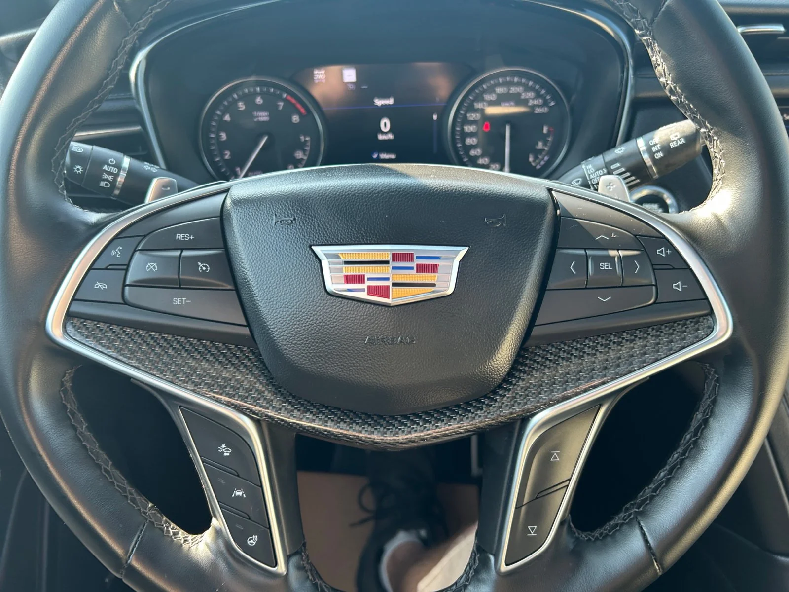 Used 2025 MIDNIGHT SKY METALLIC Cadillac AWD Sport Leather Sunroof Nav 3.6L image 24