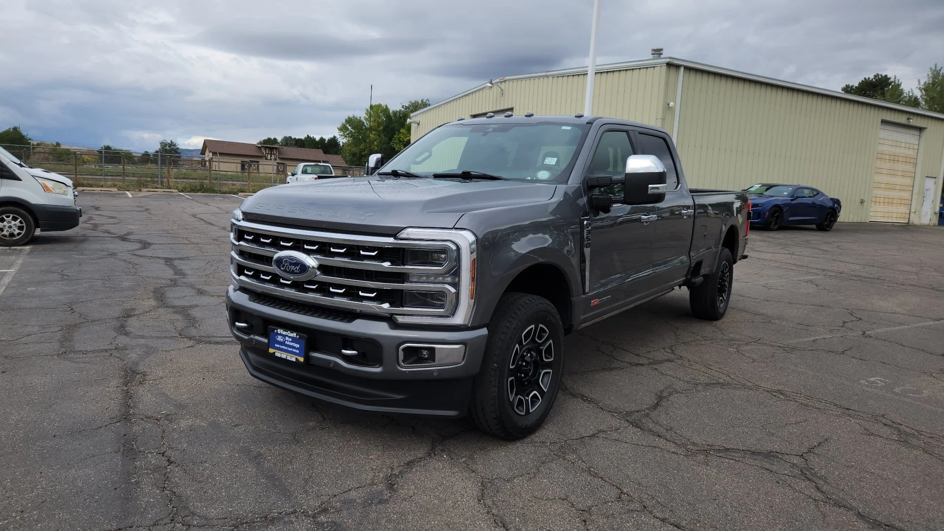 Certified Used 2024 Gray Metallic Ford Platinum image 2