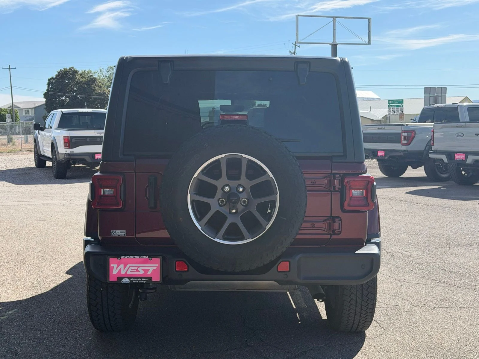 Used 2021 Red Jeep Unlimited Sport S image 8