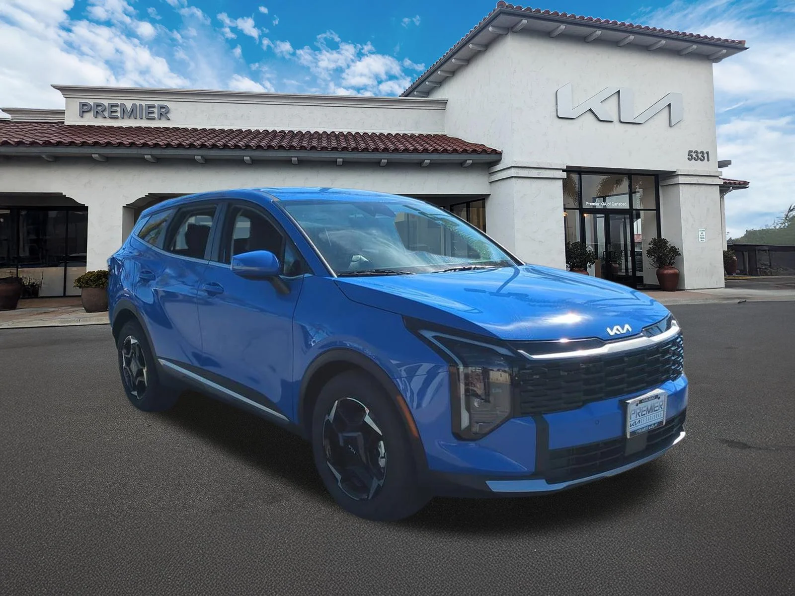 New 2026 Nebular Blue Kia EX image 2