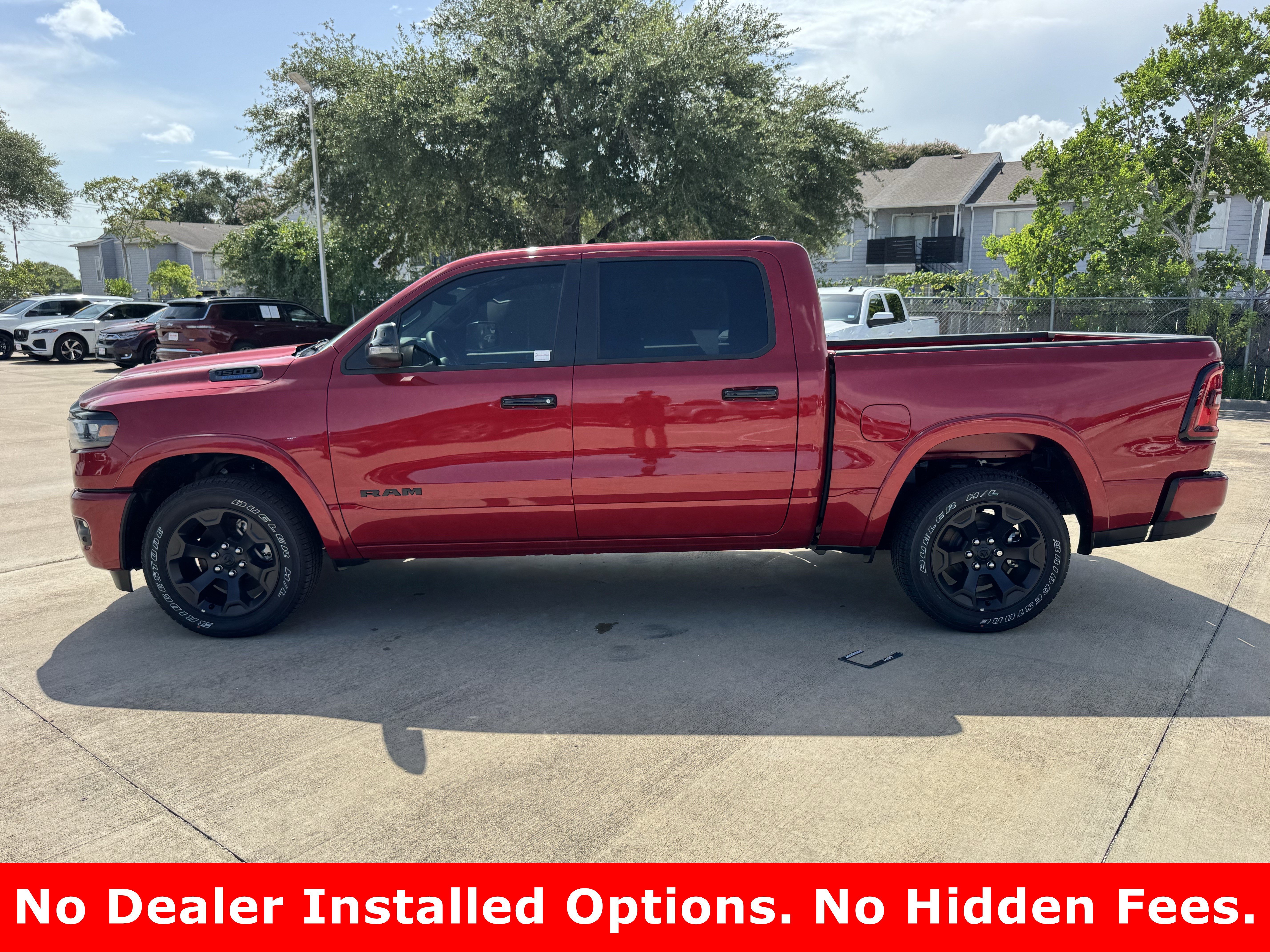 New 2026 Molten Red Pearlcoat RAM Lone Star image 4