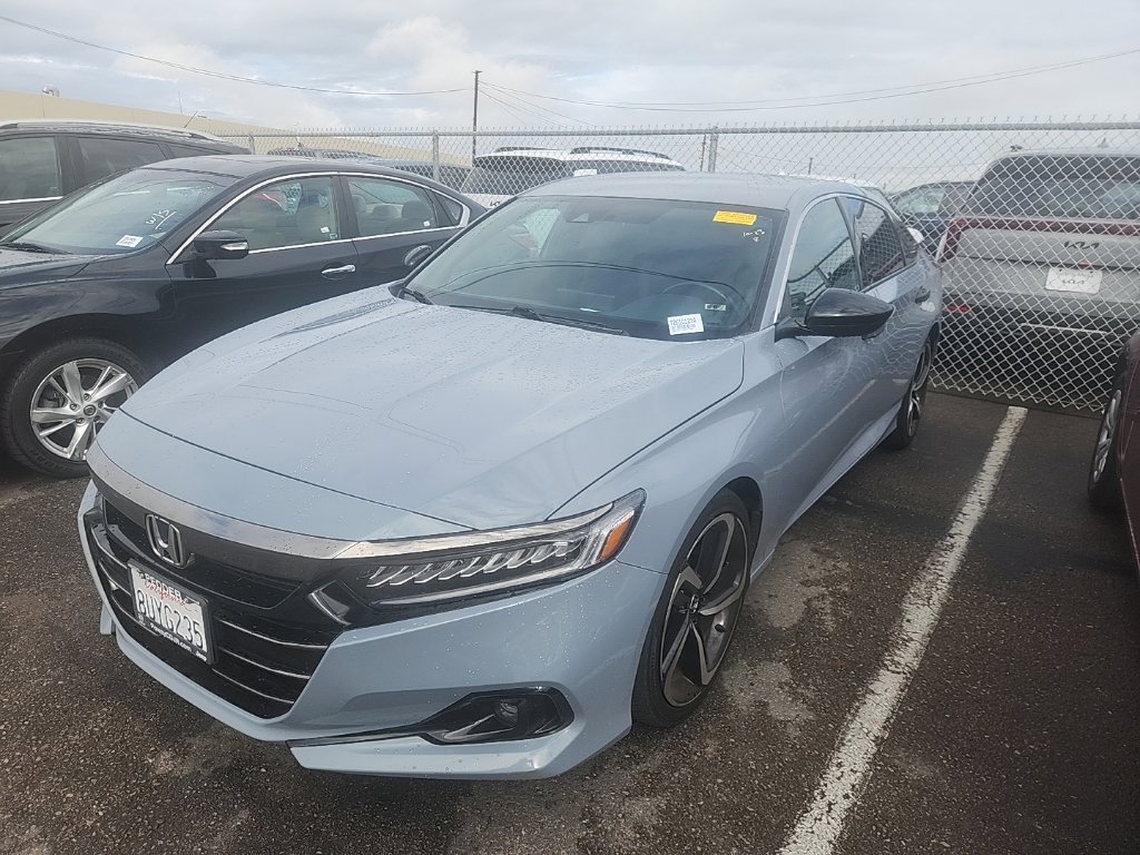 Used 2021 Gray Honda Sport image 3