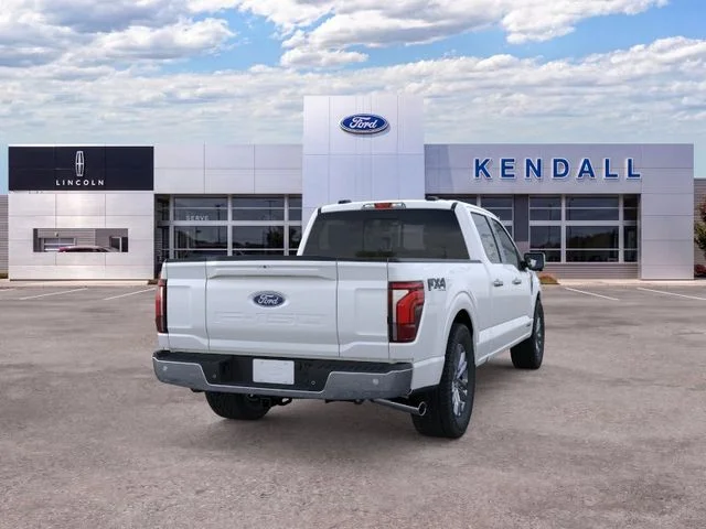 New 2026 White Metallic Ford Lariat image 8