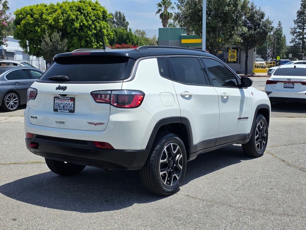 Certified Used 2020 White Jeep Trailhawk image 5