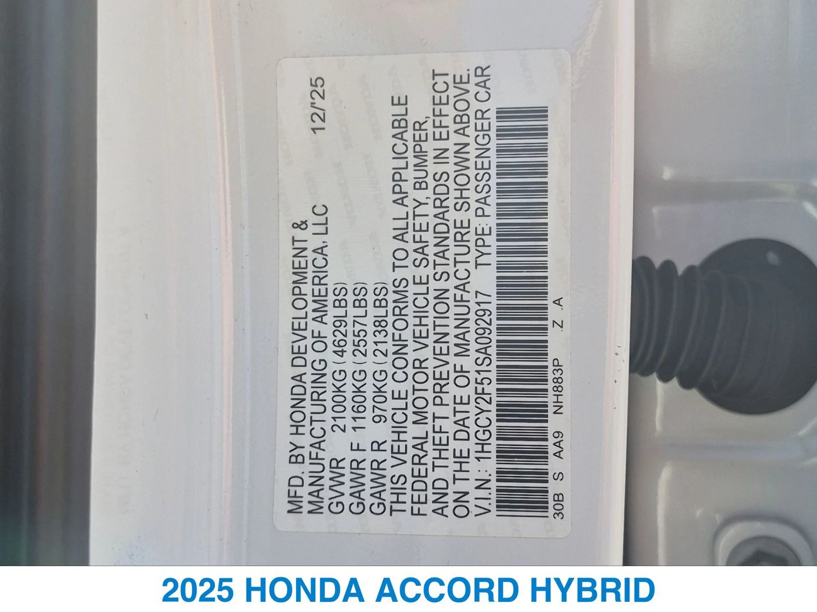 Used 2025 White Honda Sport image 26