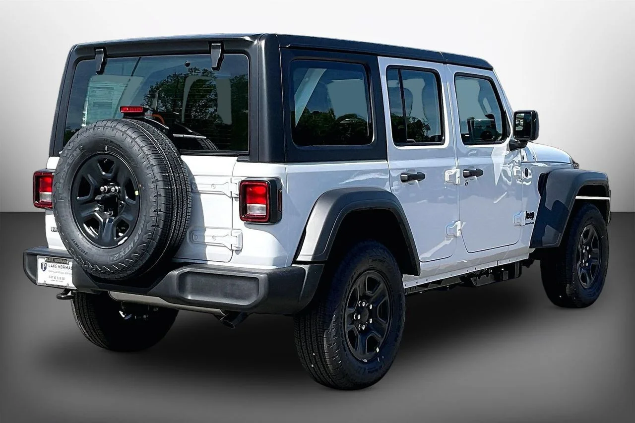 New 2026 Bright White Clearcoat Jeep Sport image 8