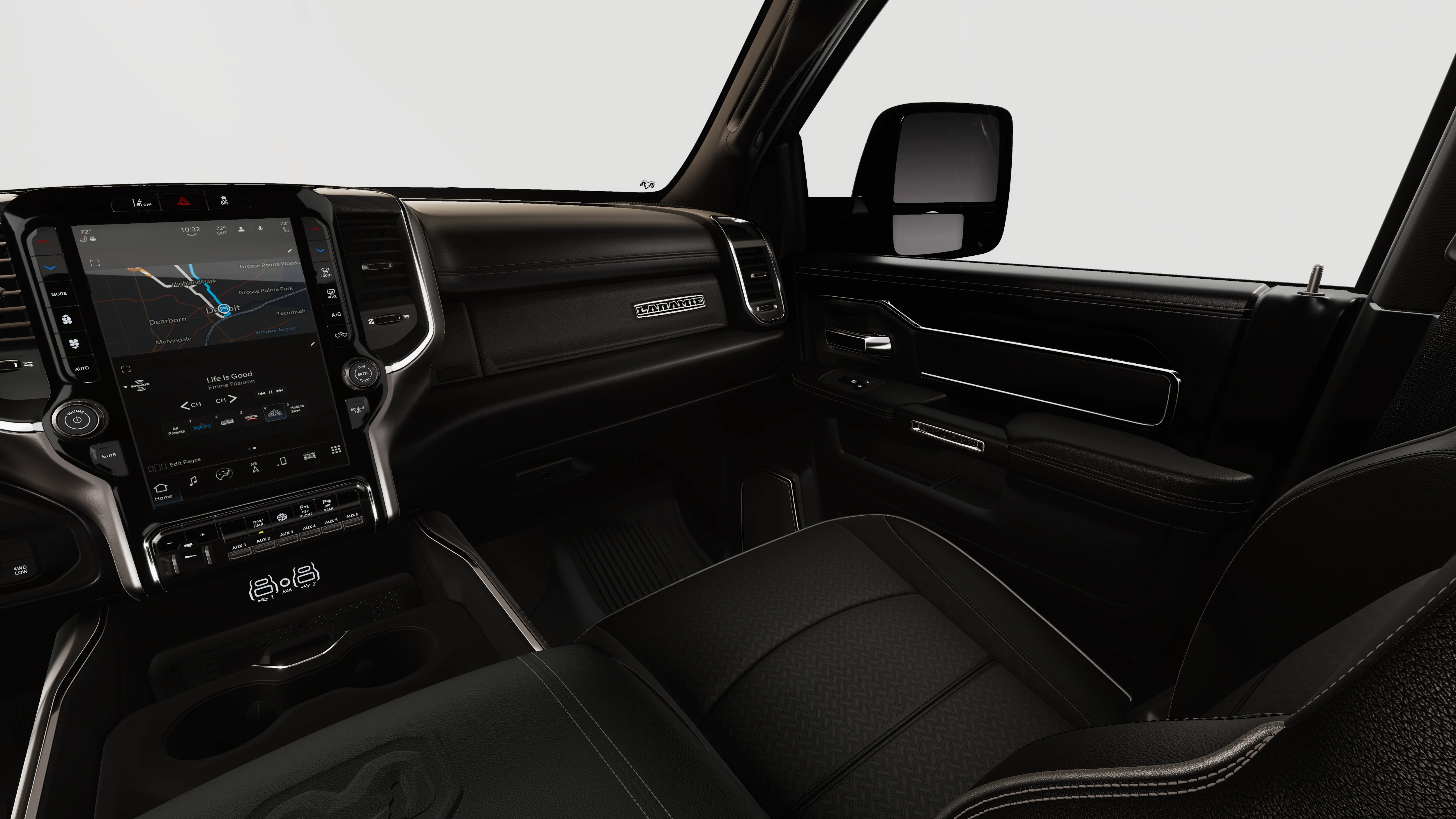 New 2026 Forged Blue Metallic Exterior Paint RAM LARAMIE image 19