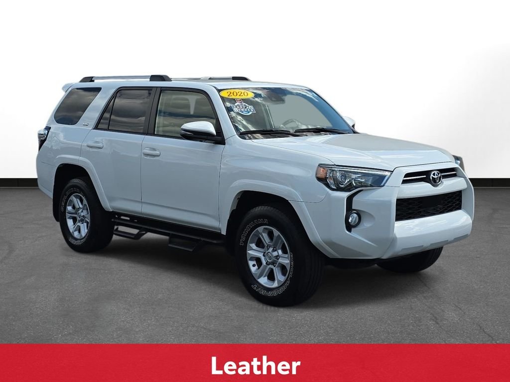 Certified Used 2020 White Toyota SR5 Premium image 4