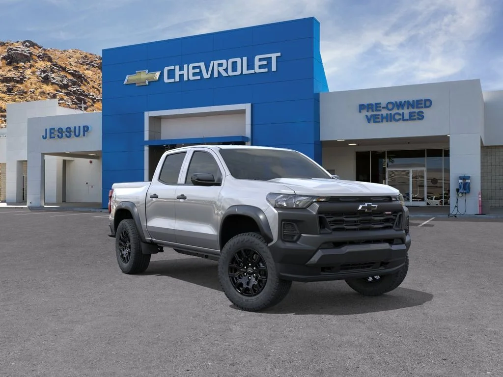 New 2026 Sterling Gray Metallic Chevrolet 4WD Trail Boss image 1
