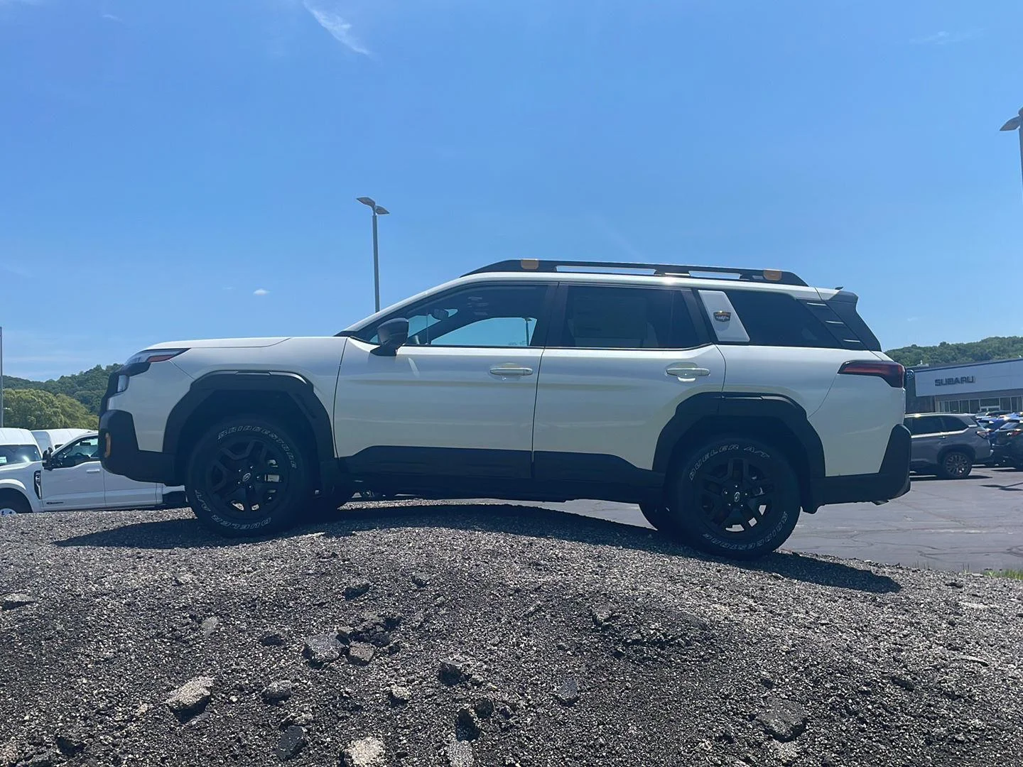 New 2026 Crystal White Pearl Subaru Wilderness image 2