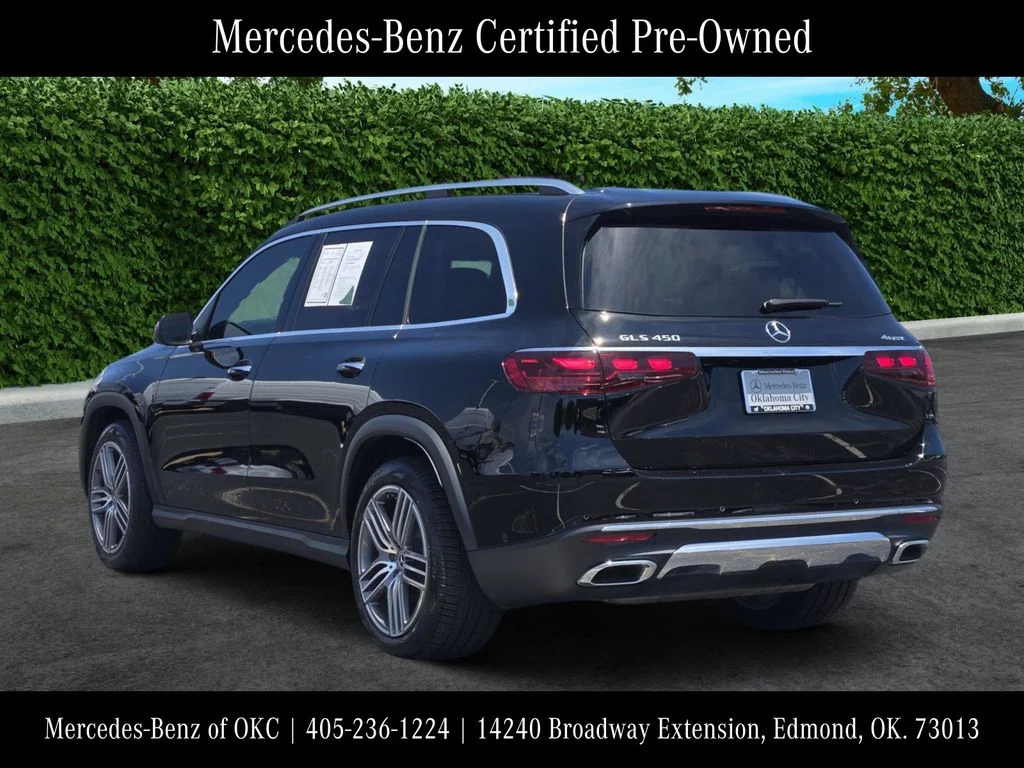 Certified Used 2024 Black Mercedes-Benz GLS 450 image 6