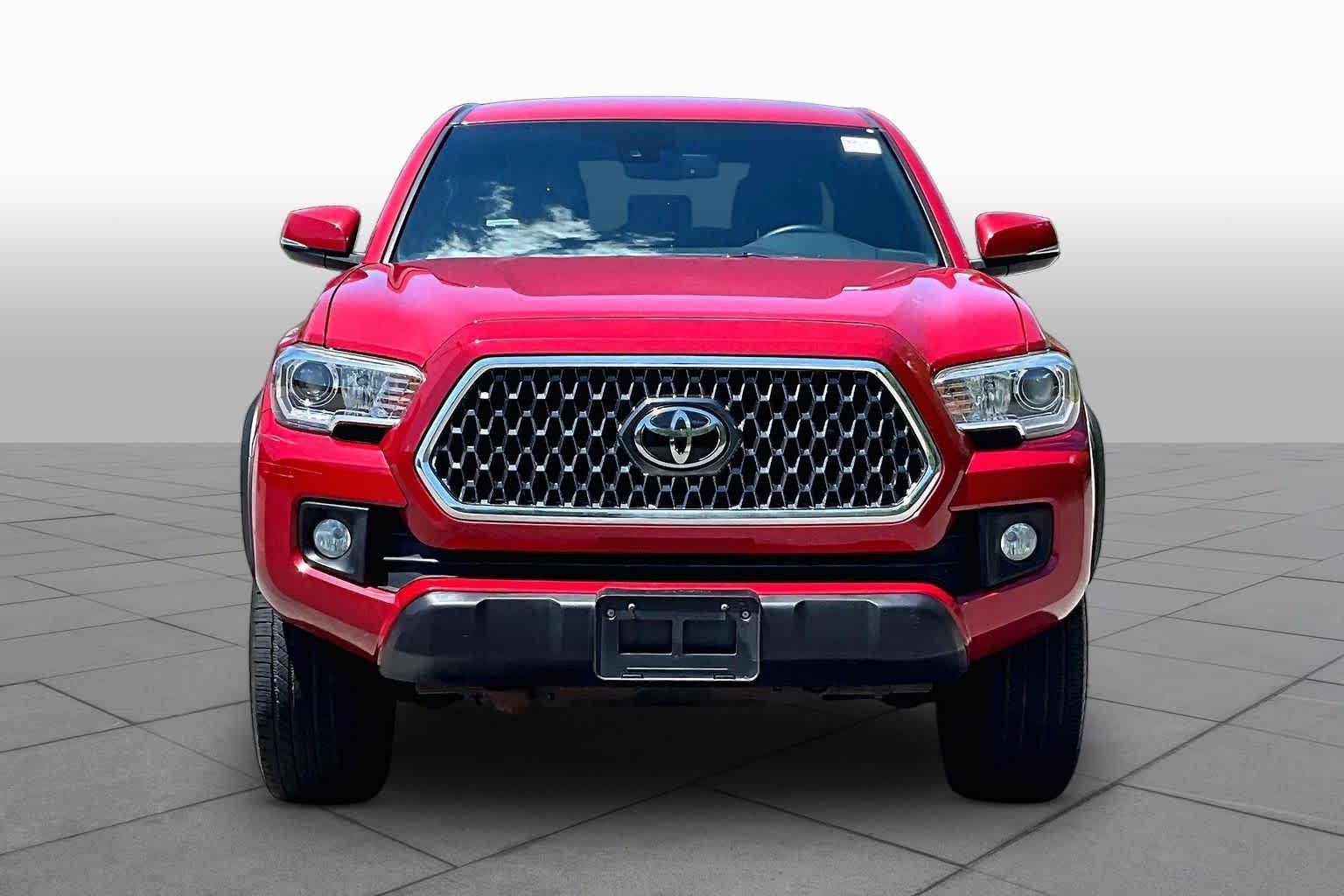 Used 2018 Barcelona Red Metallic Toyota TRD Off Road image 4