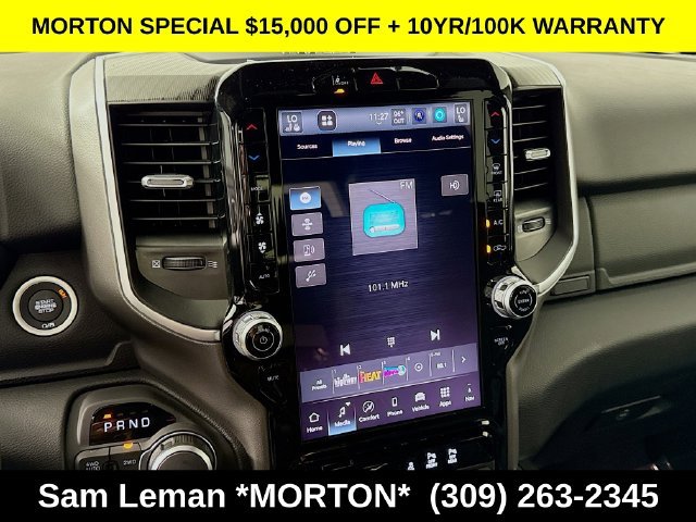 New 2026 Diamond Black Crystal Pearl-Coat Exterior Paint Ram Big Horn/Lone Star image 15