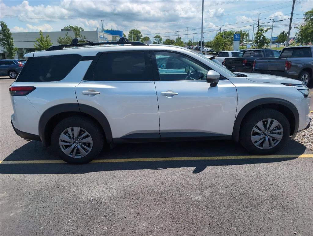 Used 2024 Brilliant Silver Metallic Nissan SV image 2