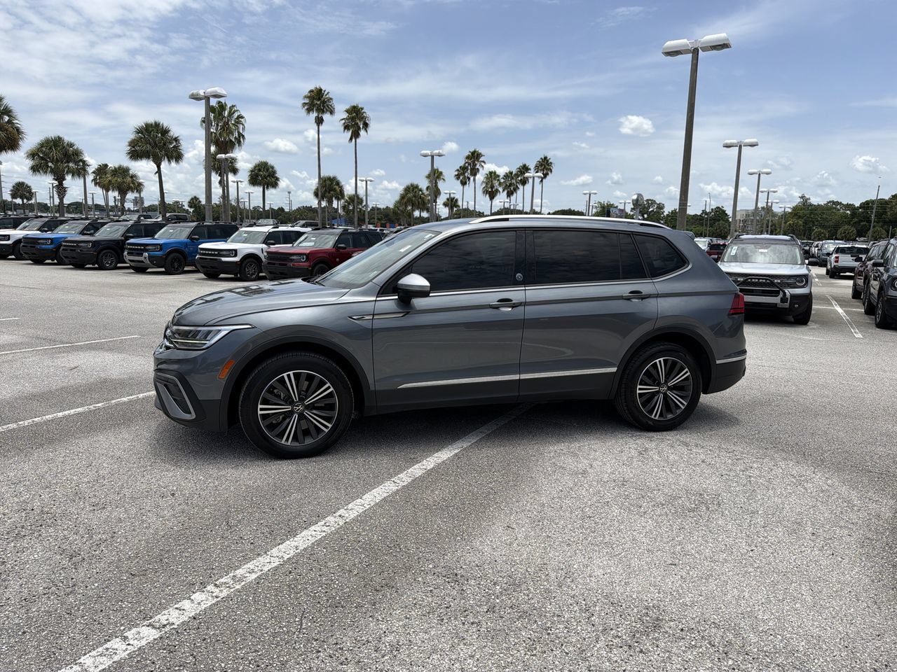 Used 2024 Platinum Gray Metallic Volkswagen Wolfsburg Edition image 1