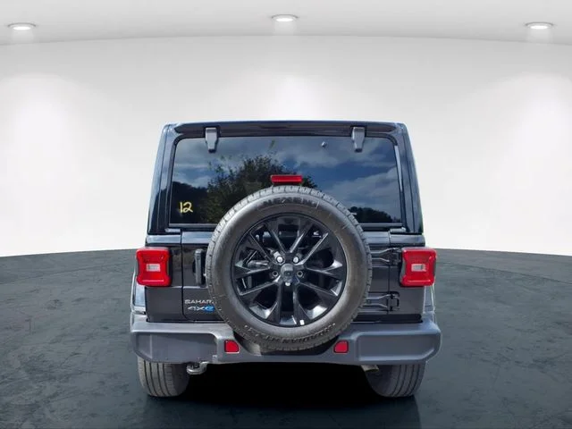 Used 2025 Black Jeep Sahara 4xe image 17