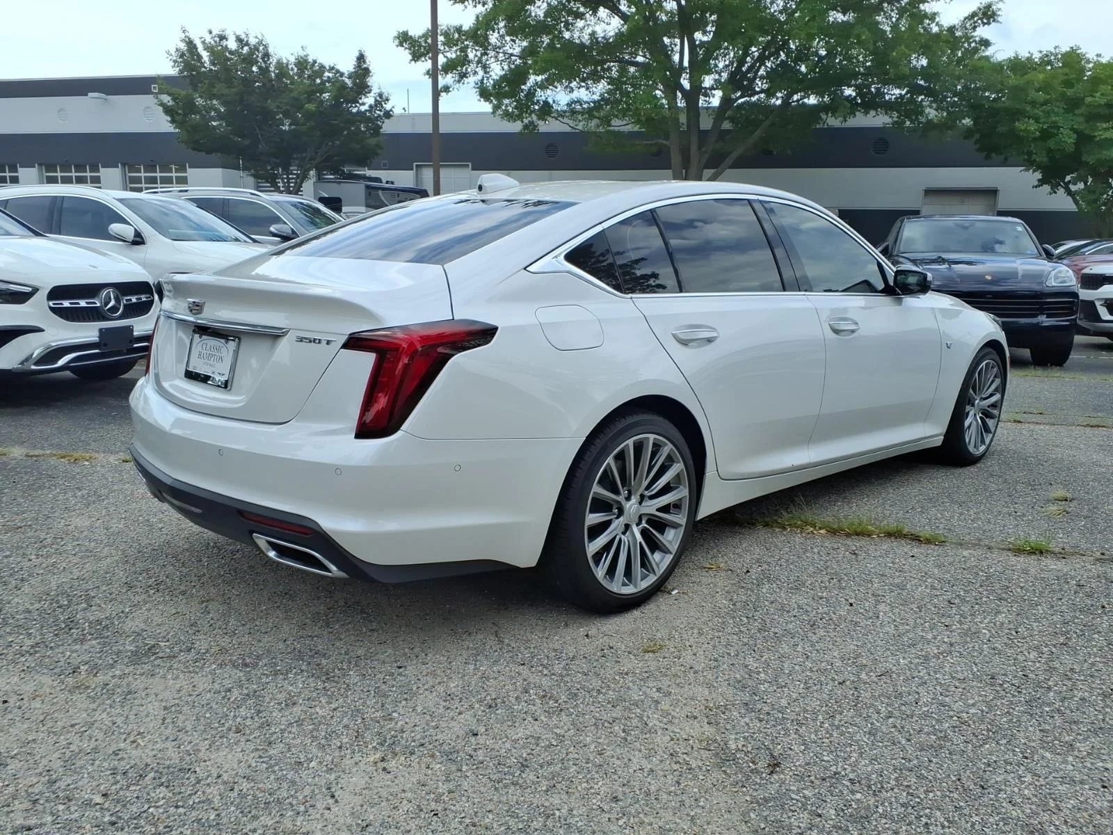 Used 2024 Crystal White Tricoat Cadillac Premium Luxury image 6