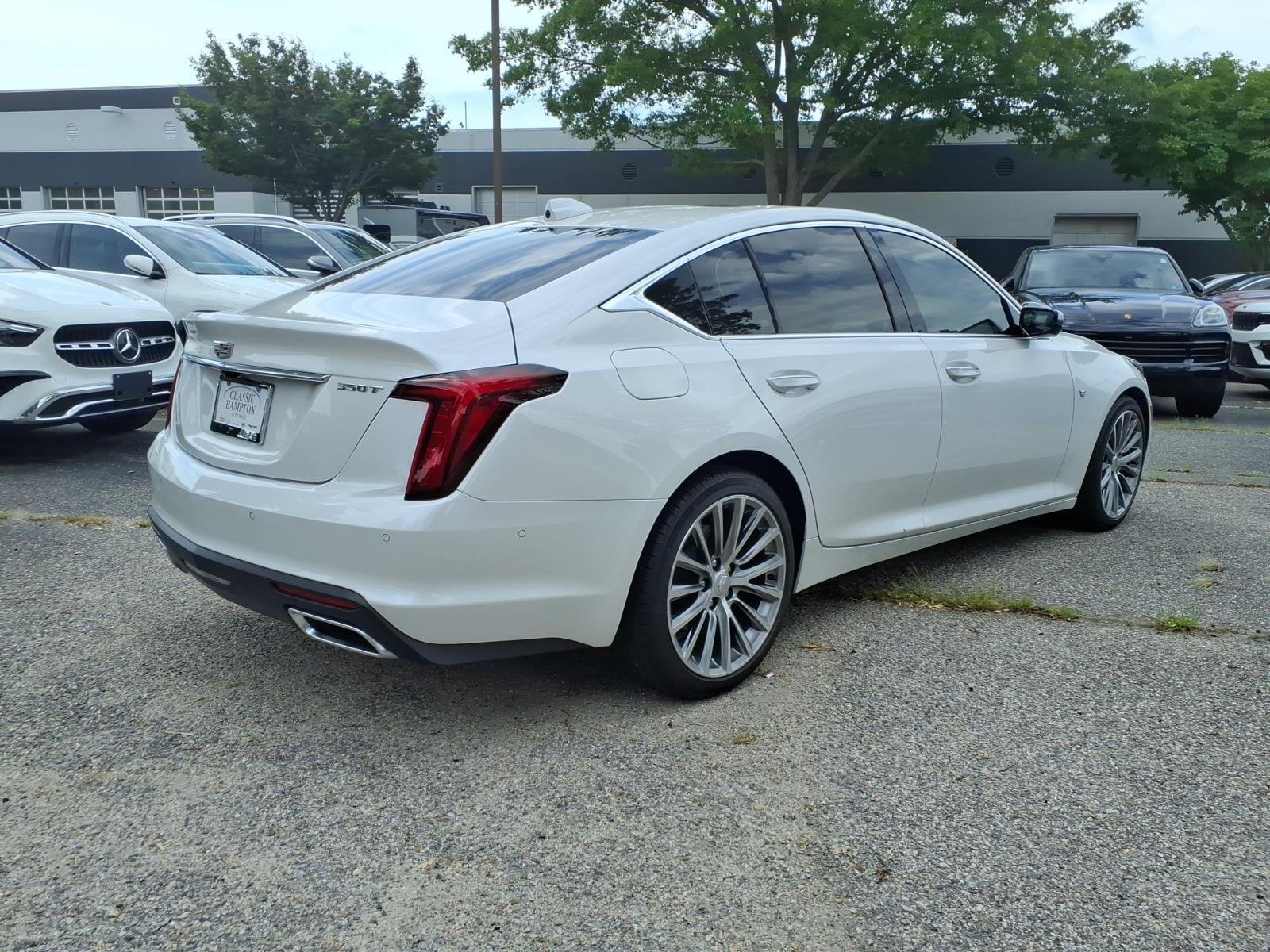 Used 2024 Crystal White Tricoat Cadillac Premium Luxury image 6