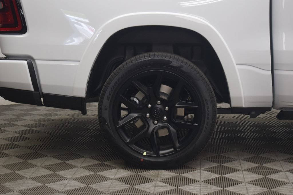 New 2026 Bright White Clear-Coat Exterior Paint RAM Laramie image 9