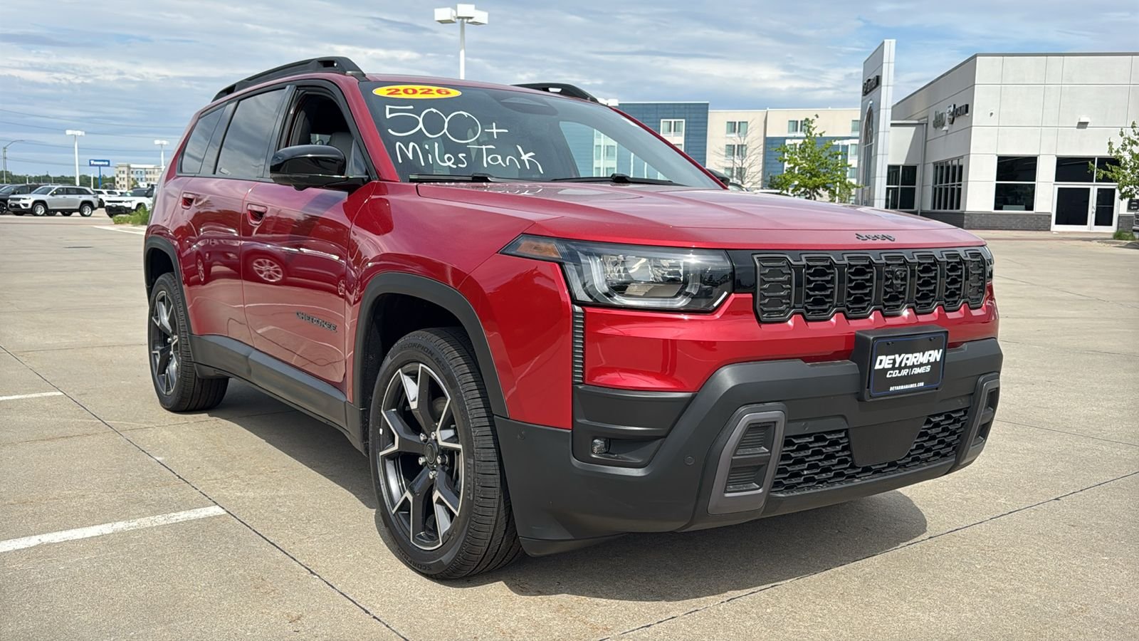 New 2026 Red Hot Pearl-Coat Exterior Paint Jeep Overland image 2
