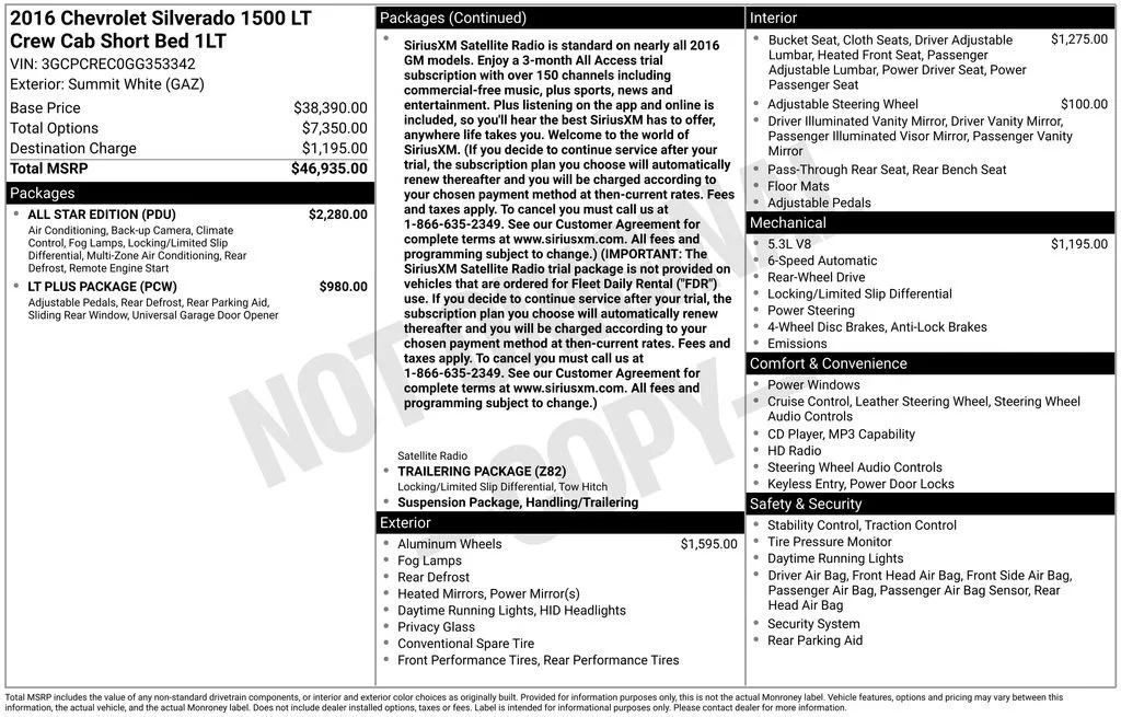 2016 Chevrolet Silverado 1500 LT Crew Cab Short Box's photo