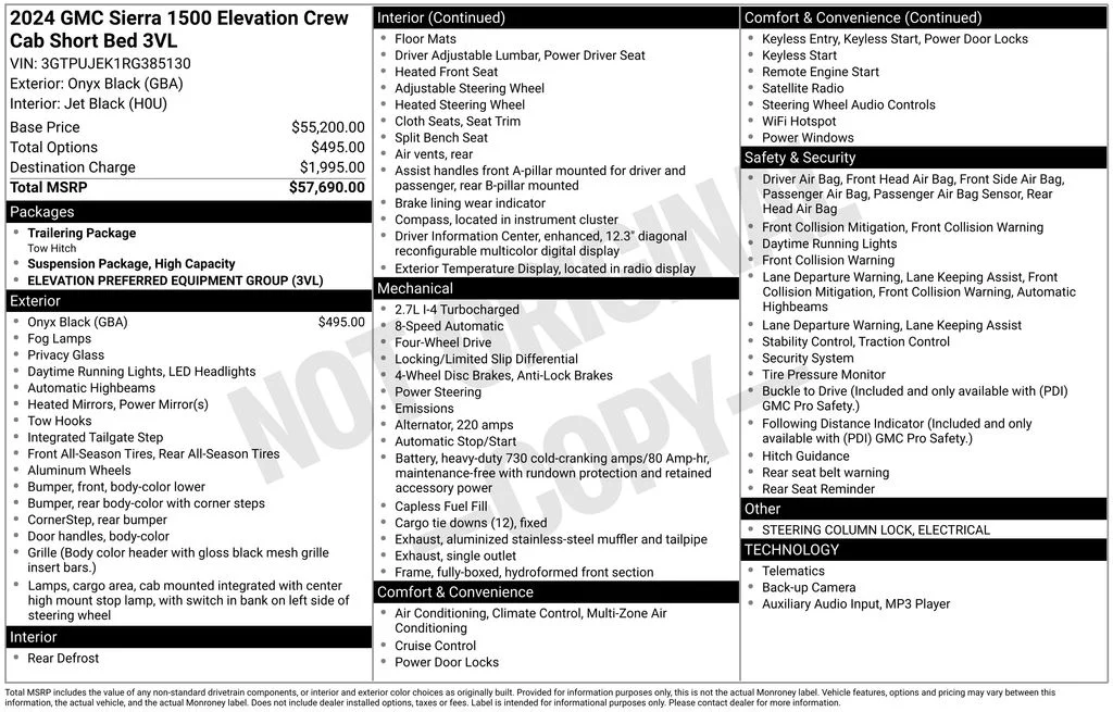 2024 GMC Sierra 1500 Elevation - Photo 35
