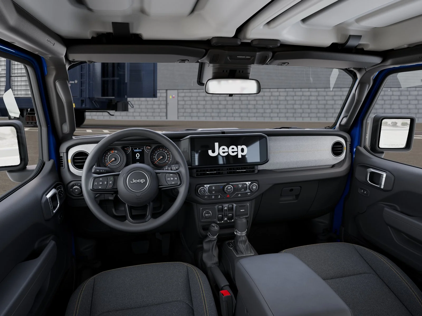 New 2026 Hydro Blue Pearl-Coat Exterior Paint Jeep  image 40