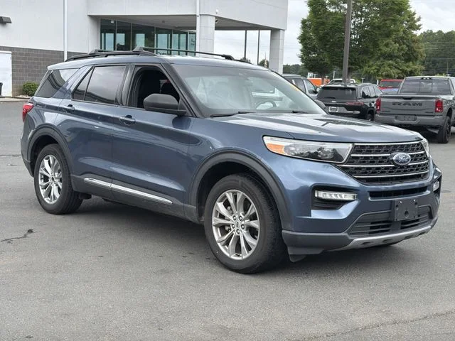 Used 2020 Blue Ford XLT image 8