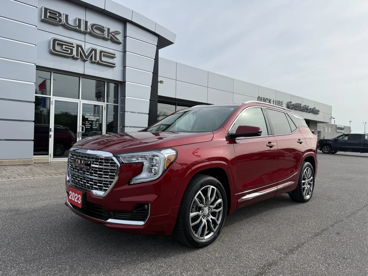 Certified Used 2023 Red GMC Denali Awd image 1