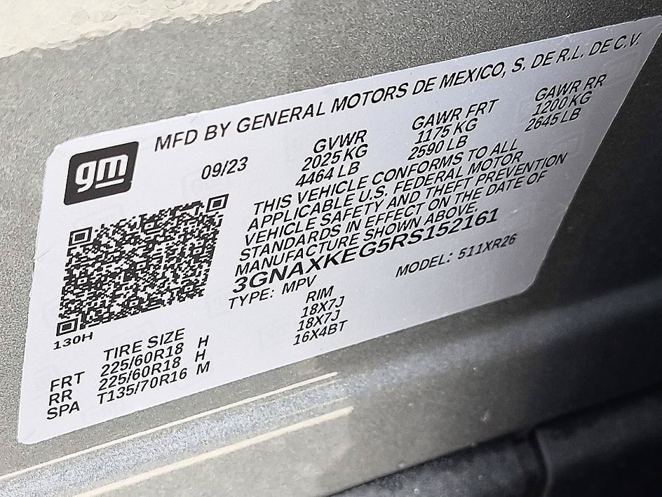 Used 2024 Sterling Gray Metallic Chevrolet LT image 36