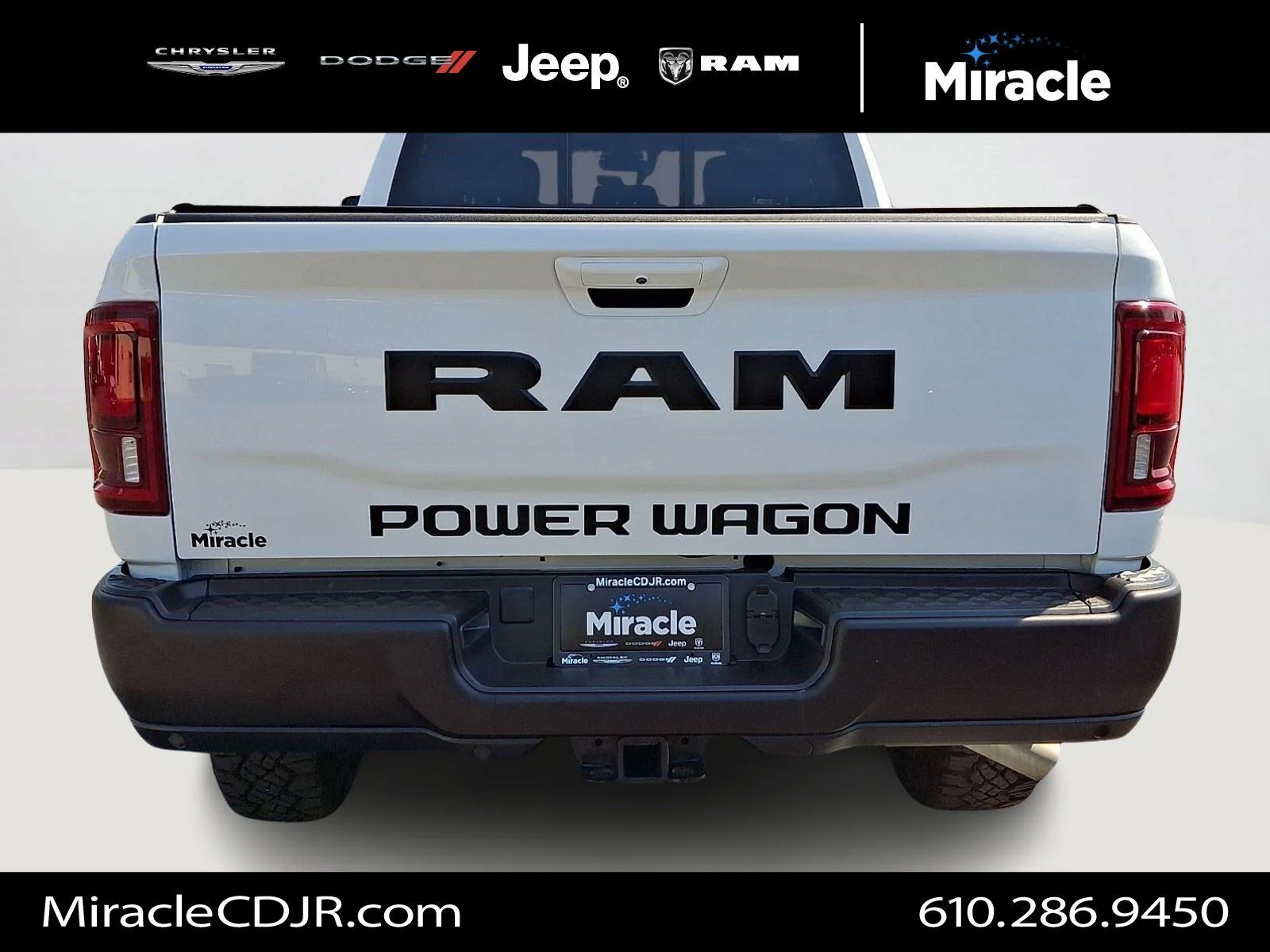 Used 2025 Bright White Clearcoat Ram Power Wagon image 5