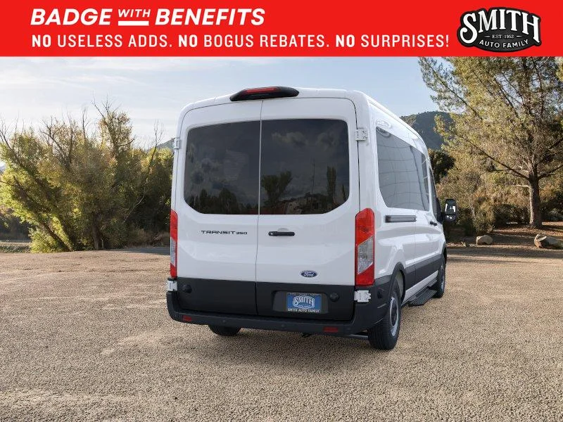 New 2026 Oxford White Ford Passenger Van XL image 9