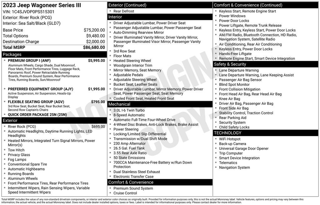 Used 2023 Gray Jeep Series III image 6