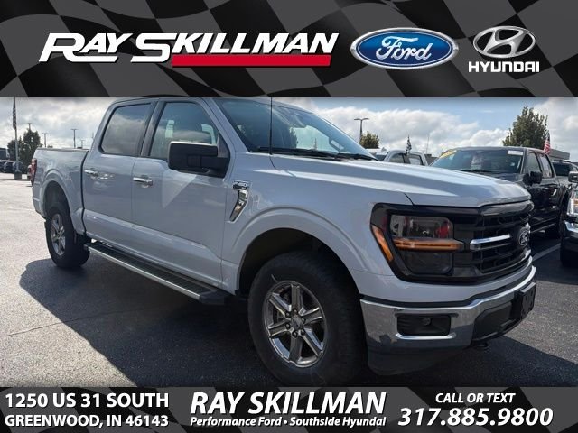 Used 2025 Space White Metallic Ford XLT image 1