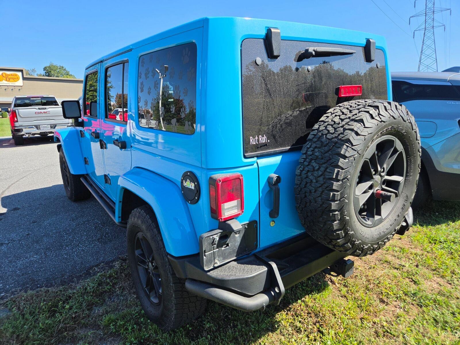 Used 2017 Blur Jeep Winter image 8