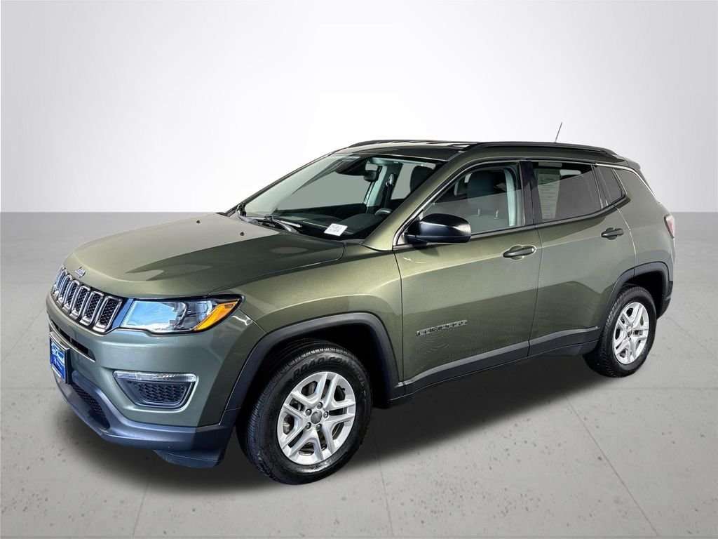Used 2019 Olive Green Jeep Sport image 2