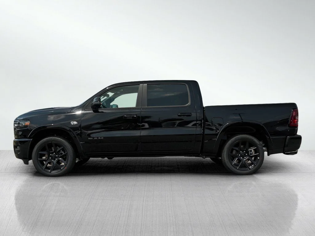 New 2026 Diamond Black Crystal Pearlcoat RAM LARAMIE image 4