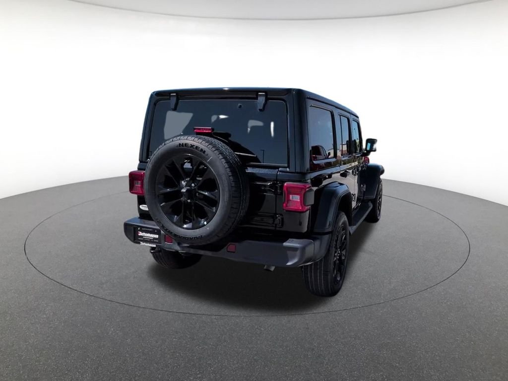 Used 2025 Black Jeep Sahara 4xe image 9