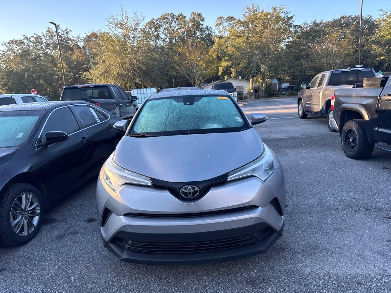 Used 2019 Silver Toyota LE image 2
