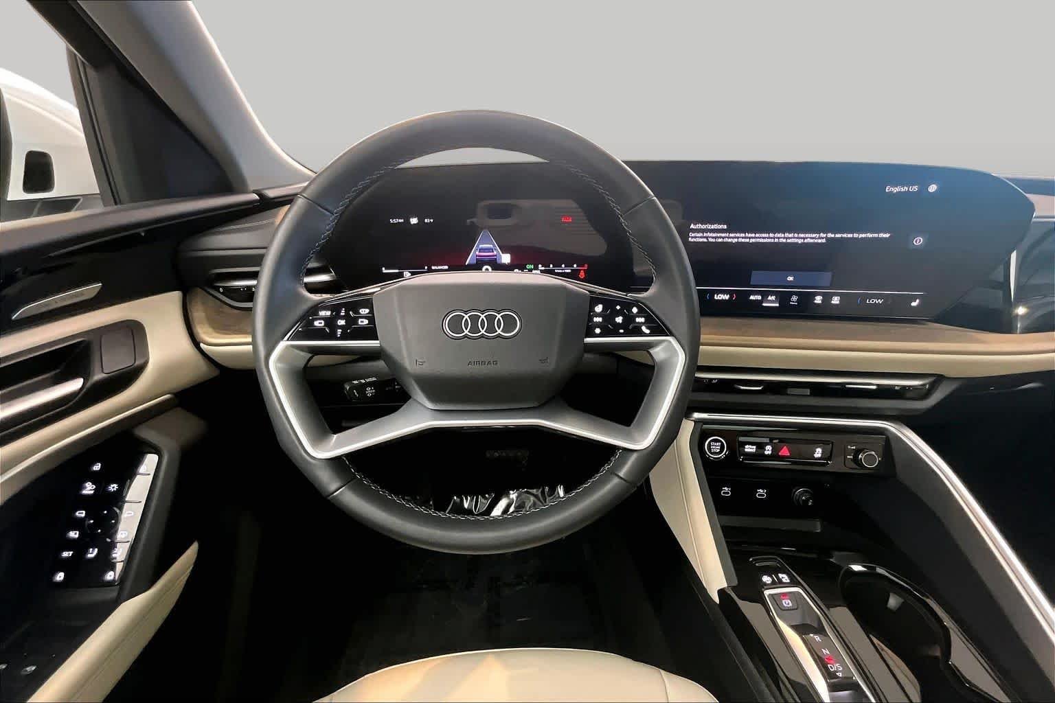 Used 2025 Glacier White Metallic Audi Premium Plus image 6